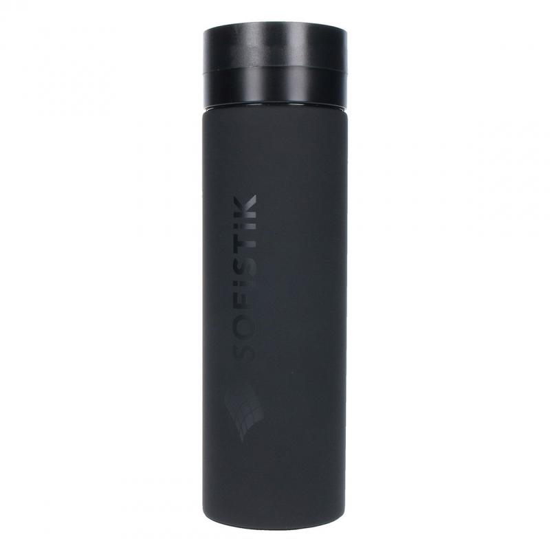 Image of Printed Toronto Black Insulated Drinking Bottle
