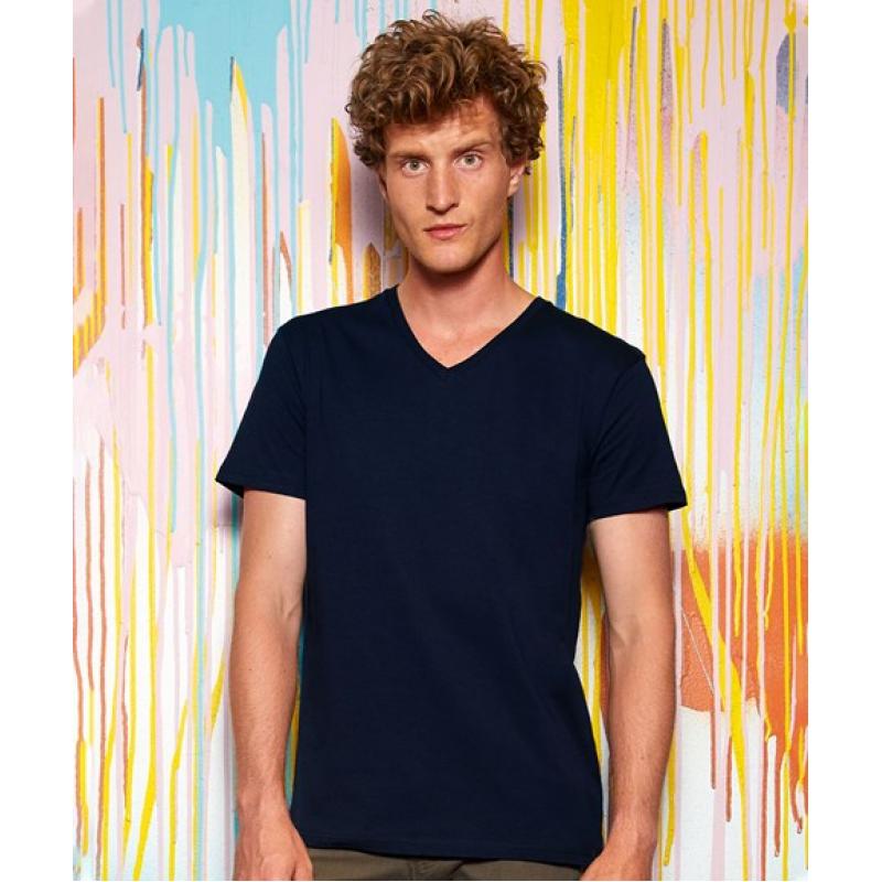 Image of Bella & Canvas Men's Inspire V-Neck T-Shirt