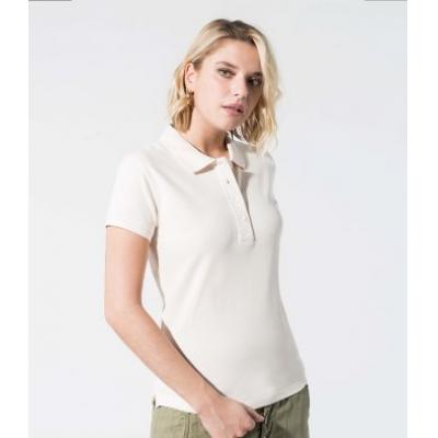 Image of Ladies Organic Pique Polo Shirt