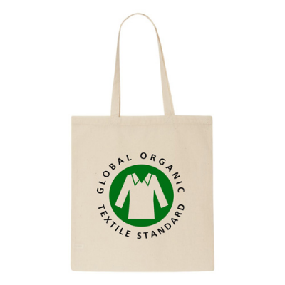 Image of 5oz Natural Organic Cotton Shopper Bag