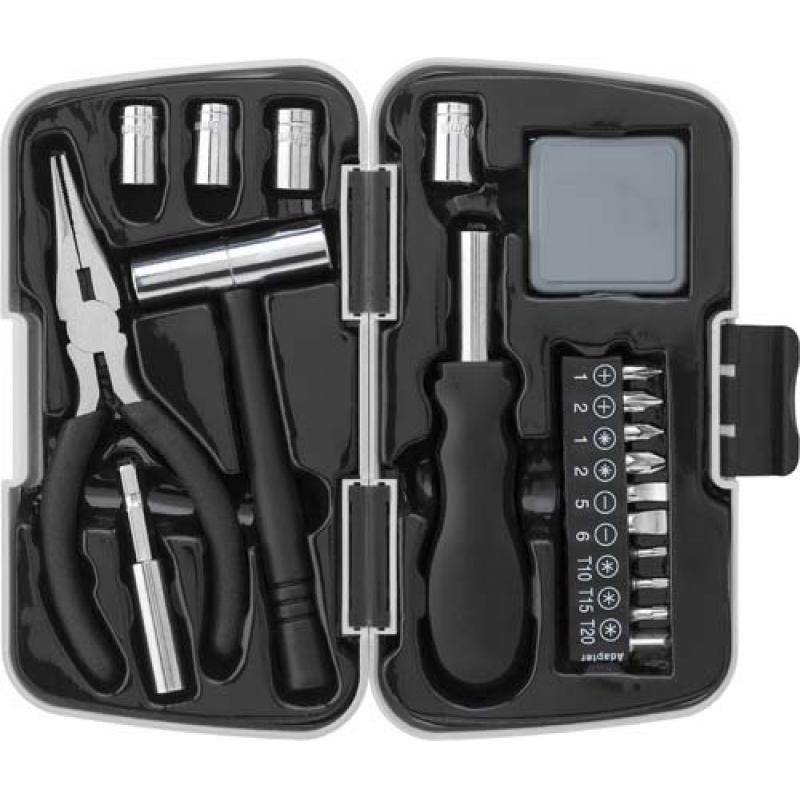 Image of 26pcs aluminium and metal toolset