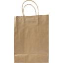 Image of Branded Medium Recycled Brown Paper Bag