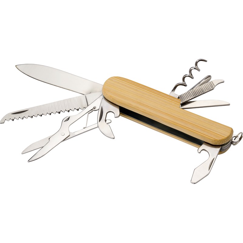 Image of Bamboo pocket knife